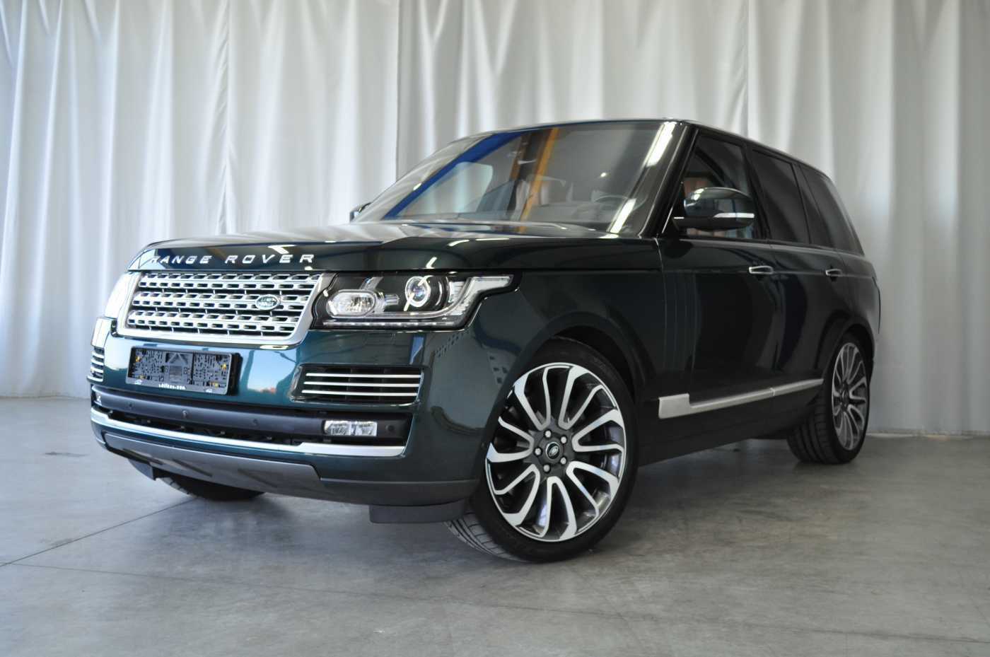 Left hand drive LANDROVER RANGE ROVER V8 Supercharged Autobiography